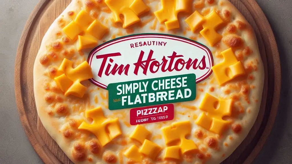 Tim Hortons Simply Cheese Flatbread Pizza 