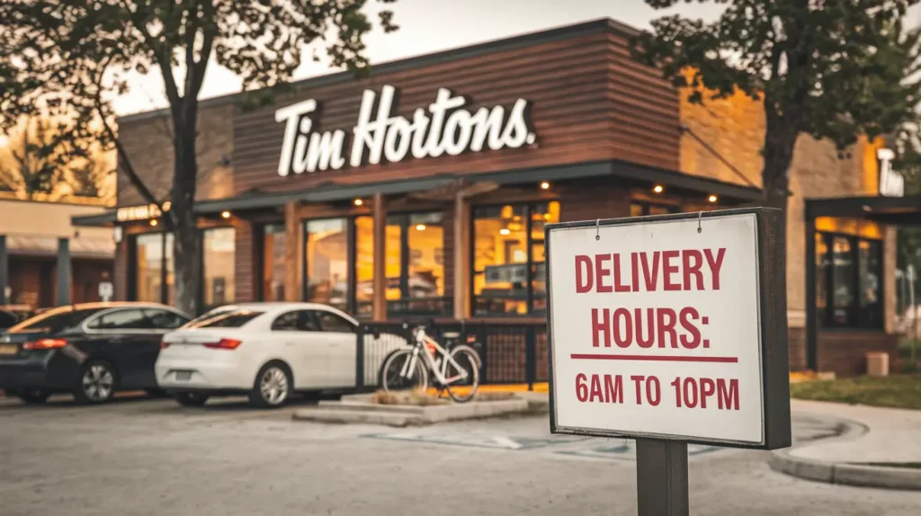 Tim Hortons Delivery Hours - Opening and Closing Hours