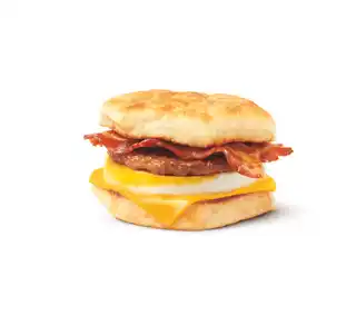 Sausage & Bacon Breakfast Sandwich